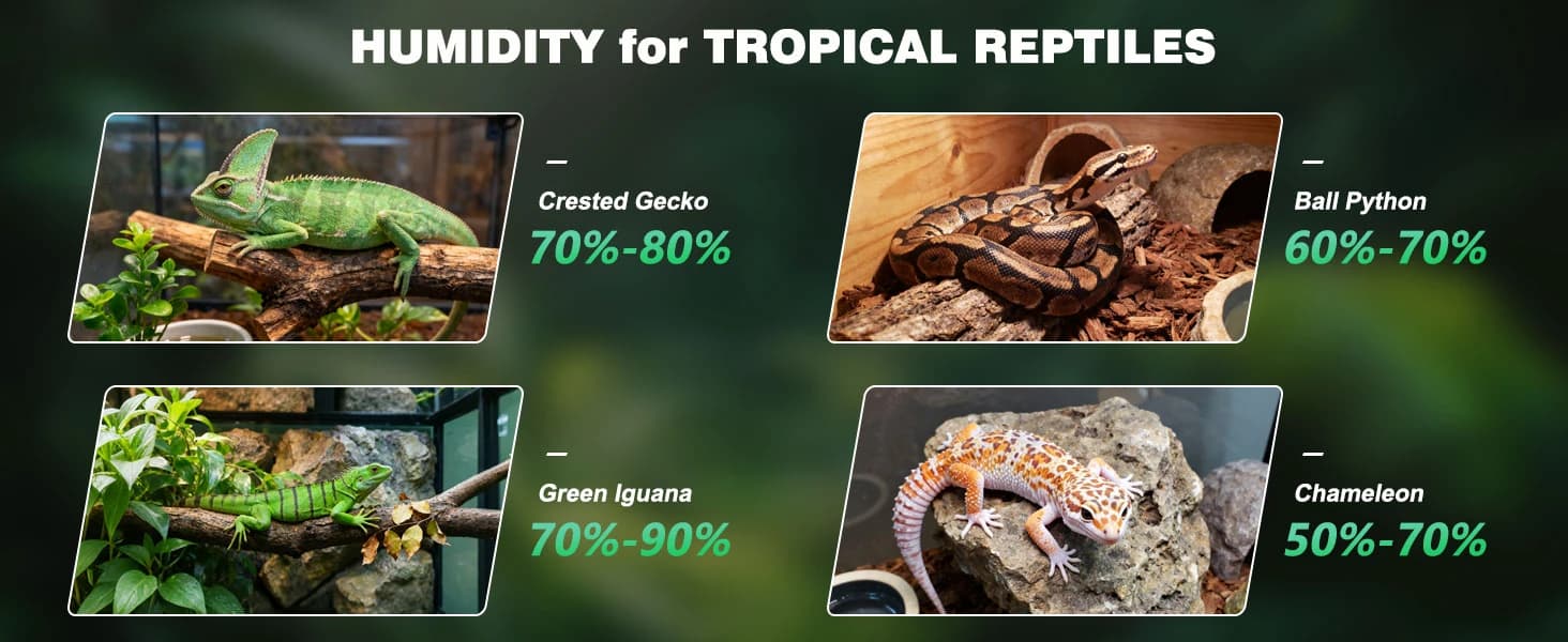 Reptile Fogger Humidifier — Automatic Humidifiers for Reptiles Tank — product details