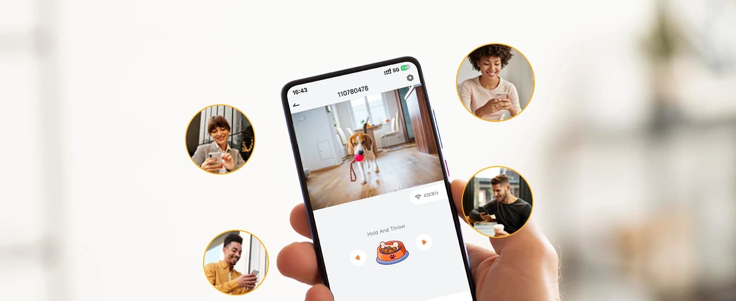 2K Pet Camera Treat Dispenser — collection imagery