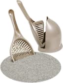 Scoop N' Hide Cat Litter Scoop with Discreet Holder