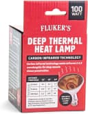 Deep Thermal Heat Lamp for Reptiles with Carbon Infrared Technology