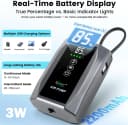 Battery Powered Aquarium Air Pump with Digital Display