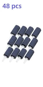 Aquarium Air Stones 1 inch 12 Pack — product details