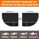 Dog Car Door Protector — 2 Pcs PU Leather Pet Car Door Cover