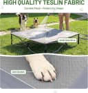 Outdoor Dog Bed — Cooling Elevated Pet Bed Portable Raised Dog Bed with Breathable Mesh