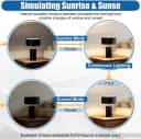 Aquarium Light Timer Dimmer Simulating Sunrise Sunset with Adjustment Brightness Timer 8/10/12h for 5-24V DC