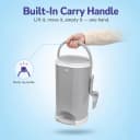 Litter Champ Cat Litter Disposal System — Hands-Free Pedal Trash Can