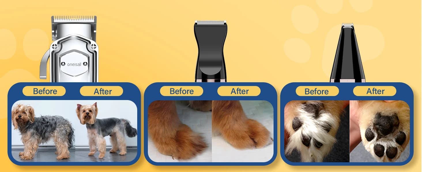 Dog Clippers Grooming Kit for Thick Coats and Heavy Duty — collection imagery