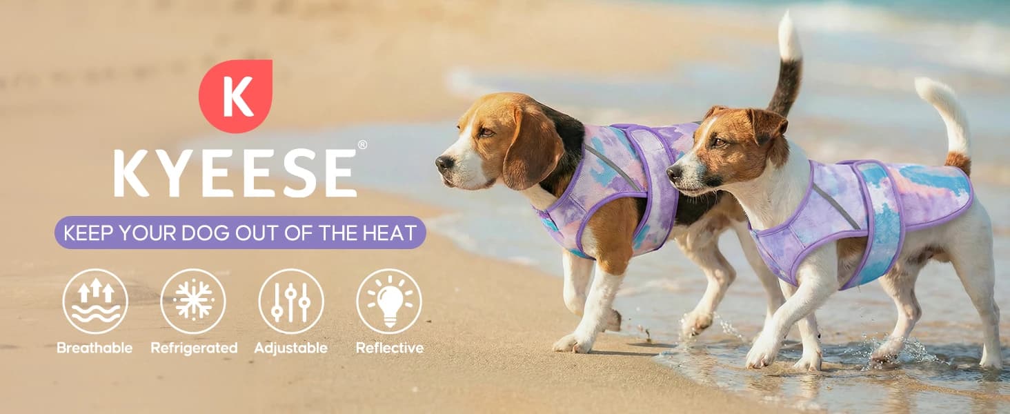 Dog Cooling Vest Evaporative Dog Cooler Jacket for Summer Outdoor — product details