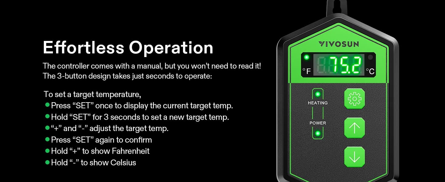 Digital Heat Mat Thermostat Controller — collection imagery