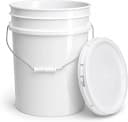 5 Gallon Bucket - Food Grade w/Lid BPA-Free