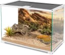 36x18 in Desert Reptile Habitat Backdrop — Oasis Cactus Terrarium Background