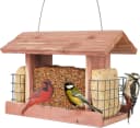 Squirrel-Proof Cedar Hopper Bird Feeder