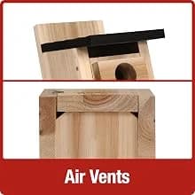 Nature’s Way Cedar Bluebird House for Outdoor Nesting — Innovative Design