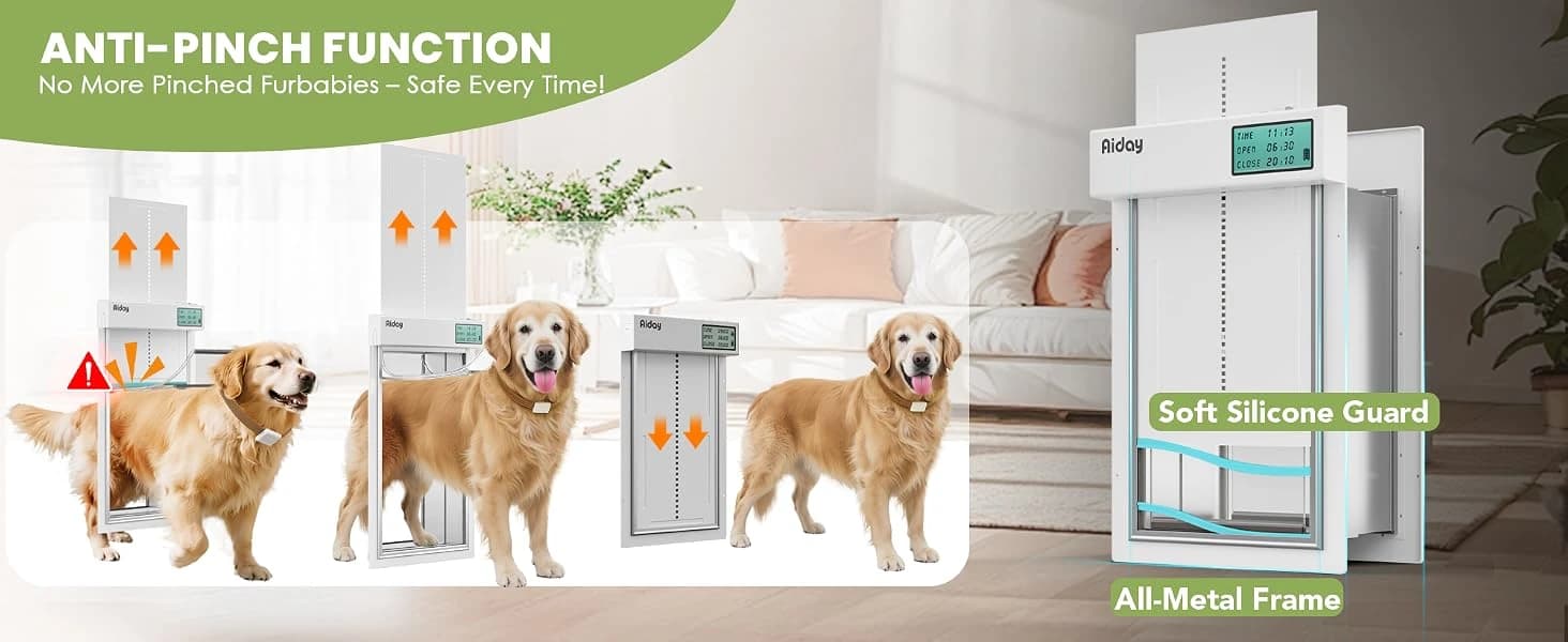 Automatic Dog Door for Wall with Sensor Collars — product details