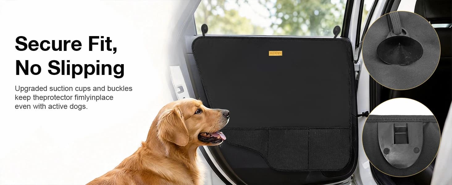 2 Packs Car Door Protector for Dogs — product details