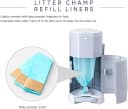 Litter Champ Refill Bags 3 Pack — Continuous Cat Litter Disposal System