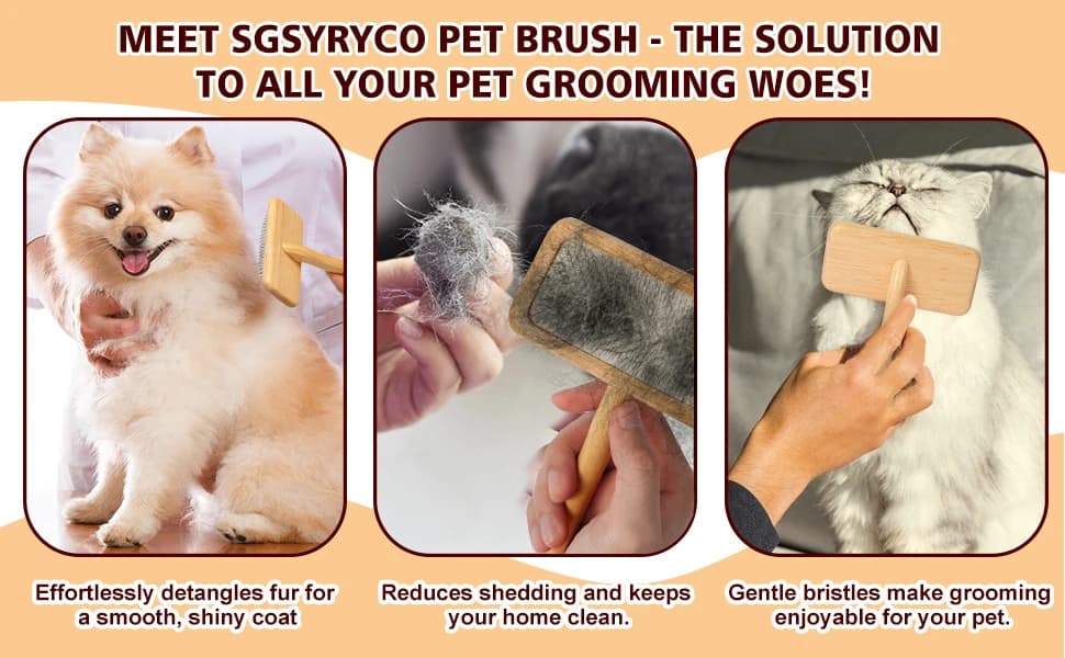 Slicker Brush for Dogs and Cats — product details