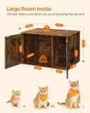 Cat Litter Box Enclosure — End Table