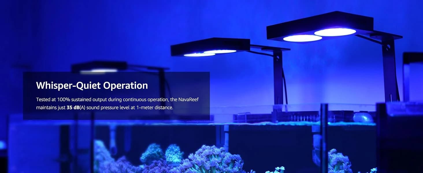 NavaReef LED Reef Light — 65W Aquarium Lighting for Soft/LPS Corals — collection imagery