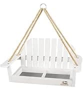 Squirrel-Proof Cedar Hopper Bird Feeder — collection imagery