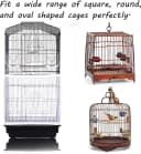 Bird Cage Seed Catcher — Stretchy Mesh Skirt