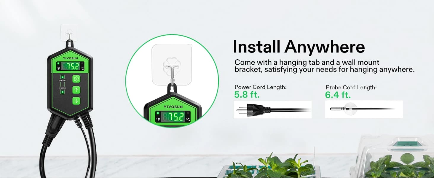 Digital Heat Mat Thermostat Controller — collection imagery