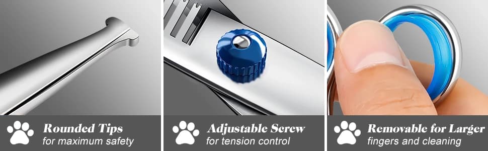 Professional 4 in 1 Dog and Cat Grooming Scissors Kit with Safety Round Tips — collection imagery