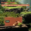 Reptile Hide Snake Hide — with a Humidification Groove Fitted with a Temperature and Humidity Sensor
