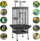 61" Playtop Parrot Bird Cage with Rolling Stand