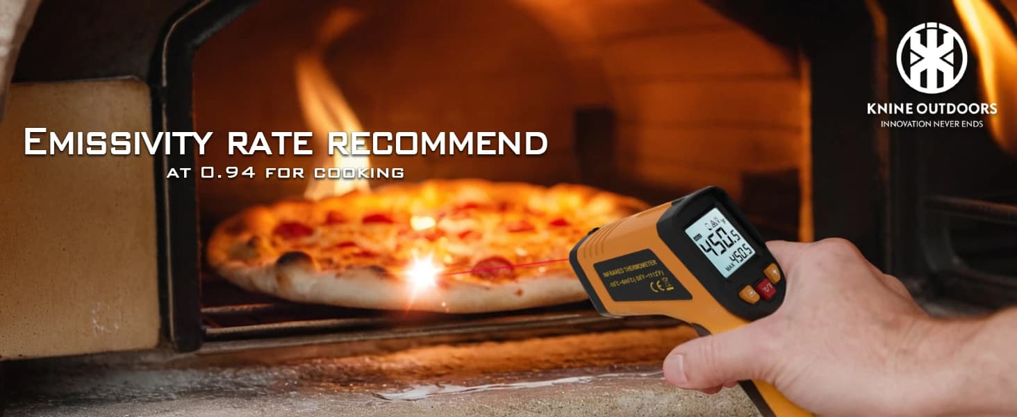 Infrared Thermometer Gun — -58℉ to 1112℉ — product details