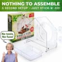 Window Bird Feeder with Strong Suction Cups