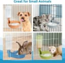 Gravity Pet Water Bowl — 16oz Anti-Splash Crate Dispenser
