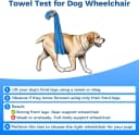 Dog Wheelchair for Back Legs – Adjustable Dog Wheelchair