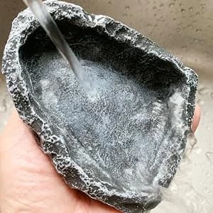 2 Pack Reptile Feeding Dish Corner Bowl — Reptile Water Dish Food Bowl Feeding Terrarium Bowls for Bearded — collection imagery