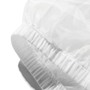 Bird Cage Seed Catcher — Stretchy Mesh Skirt — Heavy-Duty Elastic