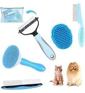 Dog Bath Brush — Dog Shampoo Brush With Adjustable Ring Handle Long Bristles — collection imagery