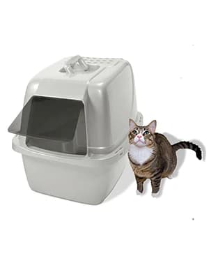 Pets Odor Control Large Enclosed Cat Litter Box — product details