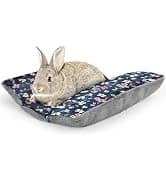 15"x14" Soft Plush Rabbit Bed Washable Cuddle Mat for Small Pets — collection imagery