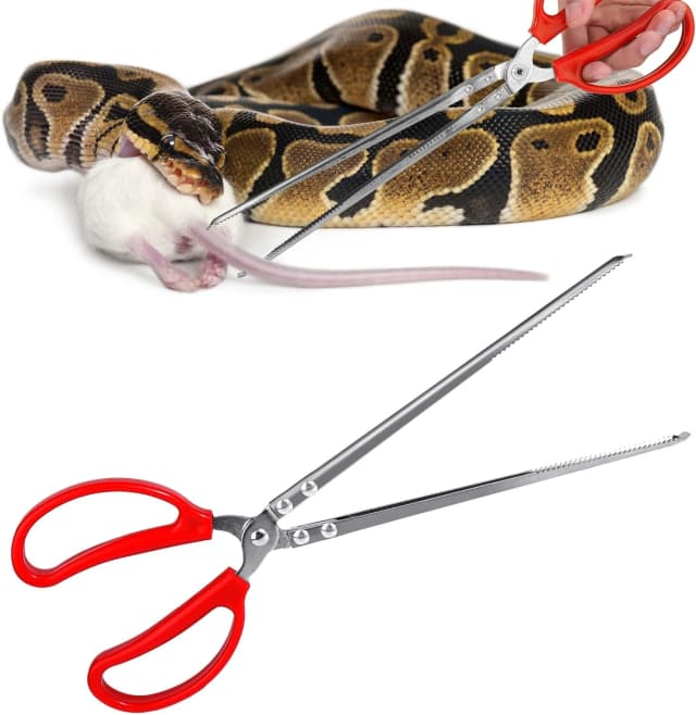Snake Feeding Tongs,15 Inch Reptile Feeding Tongs