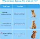 Self Cleaning Slicker Brush, Dog and Cat Bunny Pet Grooming Shedding Brush - Easy to Remove Loose Undercoat
