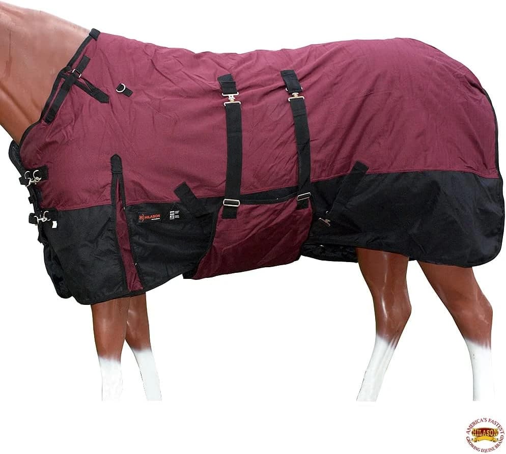 1200D Waterproof Winter Turnout Horse Blanket