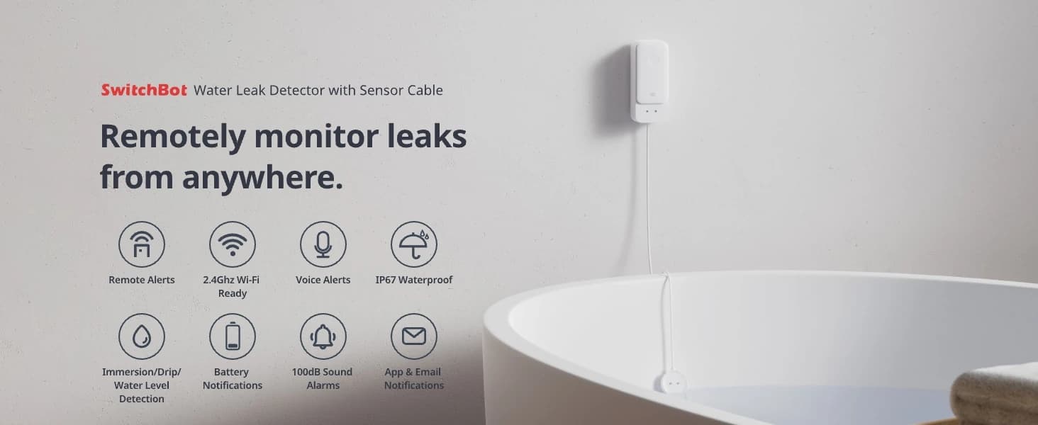 WiFi Water Leak Detector for Home — product details