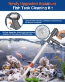 Aquarium Gravel Cleaner Vacuum Fish Tank Cleaner Tools Kit