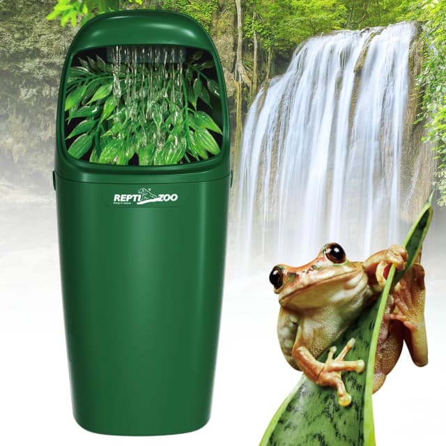 Reptile Waterfall Automatic Reptile Drinking Fountain Water Dispenser