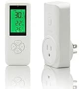 110V 15A Temperature Controller DTC151 Plug in Thermostat Outlet Digital Temperature Controller for Heat Mat — collection imagery