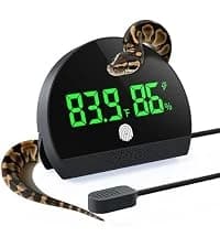 Real-time Display LED Digital Reptile Thermometer and Humidity Gauge — collection imagery