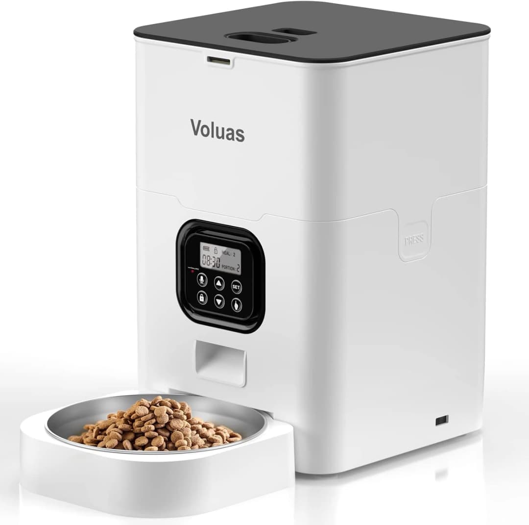 Automatic Cat Feeder — 4L Timed Dry Food Dispenser for Cats and Dogs
