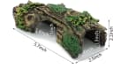 Aquarium Decorations Resin Hollow Tree Trunk Ornament
