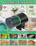 Automatic Fish Feeder for Aquarium Easy Setup & 4 Timers