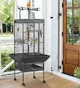 64-Inch Open Top Bird Cage for Parakeets and Cockatiels — collection imagery